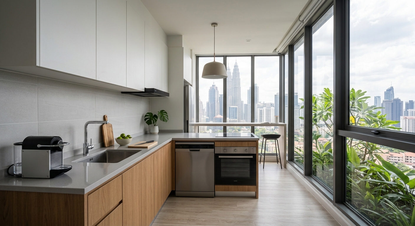 L-Shaped Kitchen