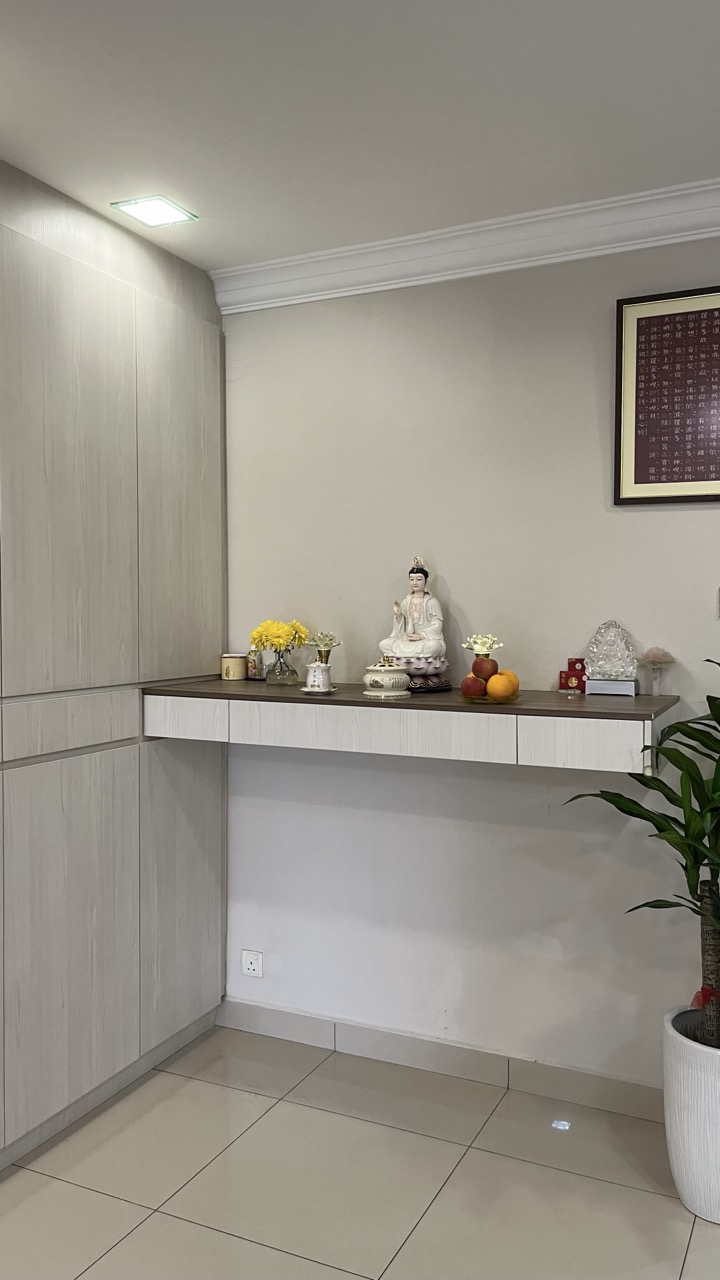 Wall-Mounted Offering Cabinet