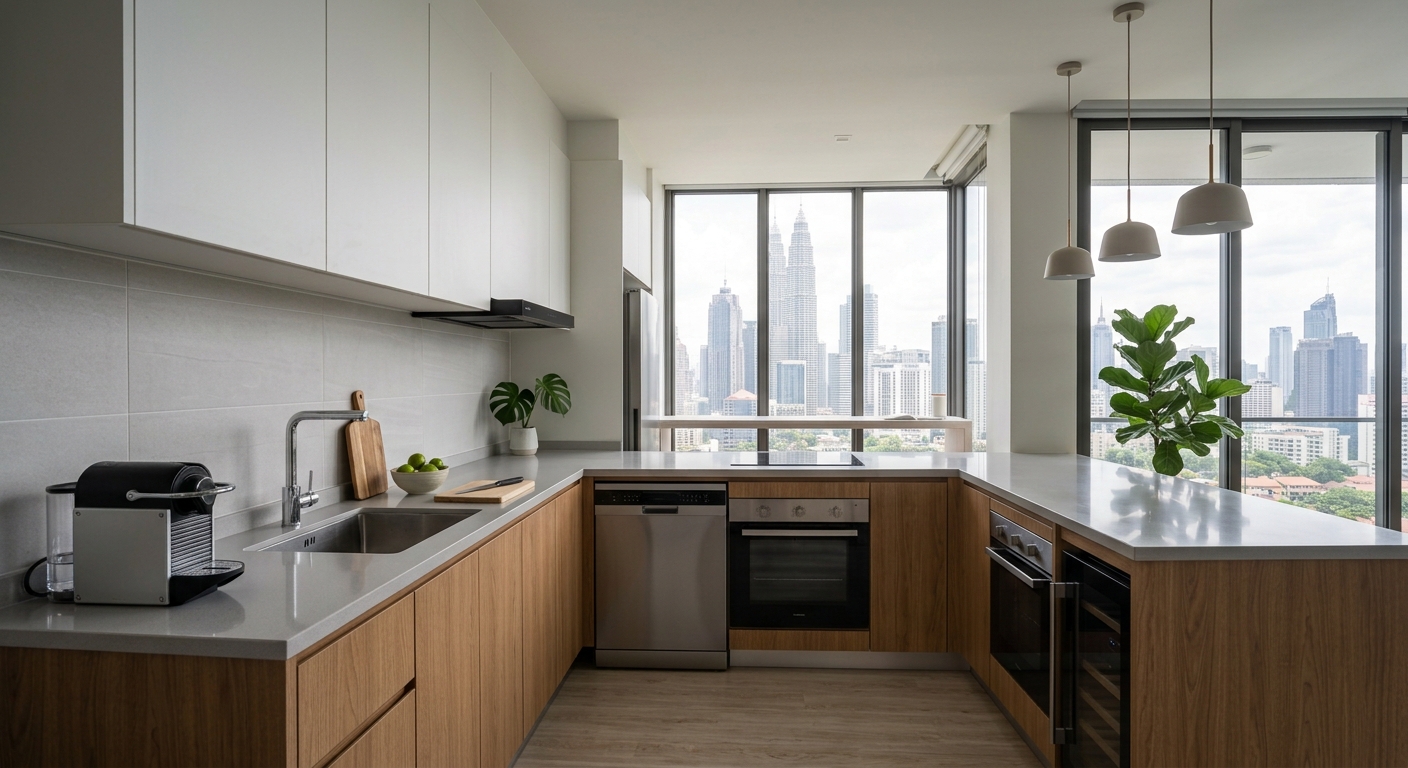 U-Shaped Kitchen